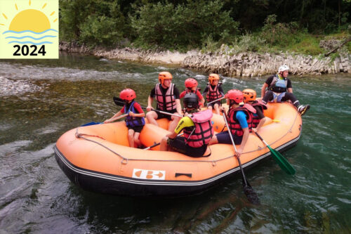 Rafting sur le gave