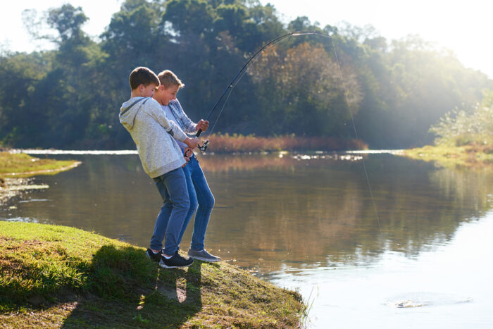 Silence, on pêche !
